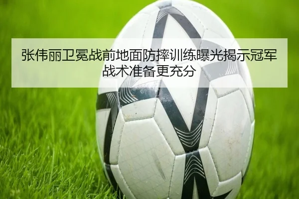 张伟丽卫冕战前地面防摔训练曝光揭示冠军战术准备更充分 | TIANBOSPORTS